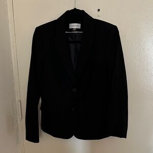 Calvin Klein Women's Classic Black Suit Jacket. Business, Classic Beauty